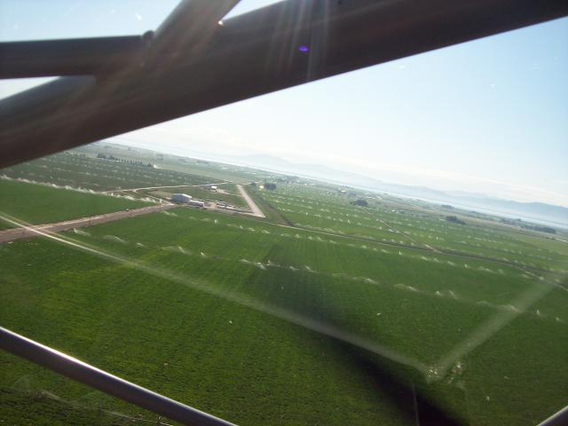 Landing at Aberdeen Idaho