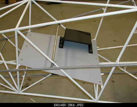 Accessory tray in rear fuselage.  Need the weight in the rear because of 0-200 Continental.
