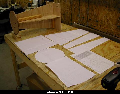 Templates for the cowling jig.