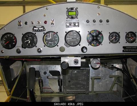 Kitfox II control panel