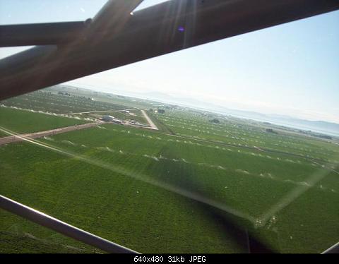Landing at Aberdeen Idaho