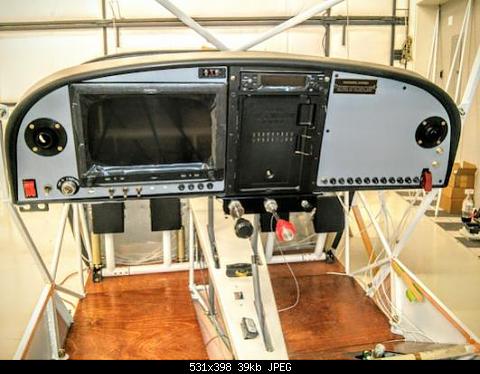 My instrument panel, ready to boot up.